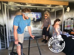Virtual Reality Surfing Experience for White Claw Hard Seltzer